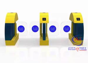 Quality One Way Turnstile Entrance Gates QR Code RFID Reader Access Control Turnstile Gate for sale
