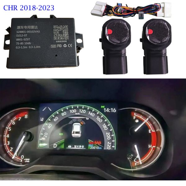 Toyota C-HR Parking Distance Sensor with Original Screen Rear Reverse System