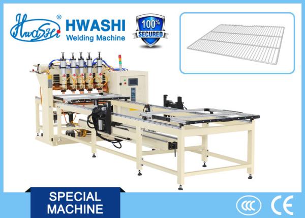 Buy Kitchen Wire Tray / Wire Shelf Spot Welding Machine With CNC Program System at wholesale prices