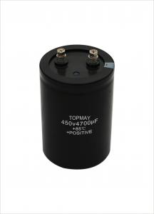 China 4700uF 450V Aluminum Electrolytic Capacitors High Ripple Current on sale