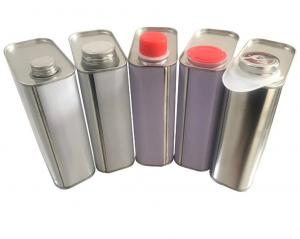 China Paint Packaging Aerosol Tin Can Square Metal Pail Fast Dispatch 4 Colors Printing on sale