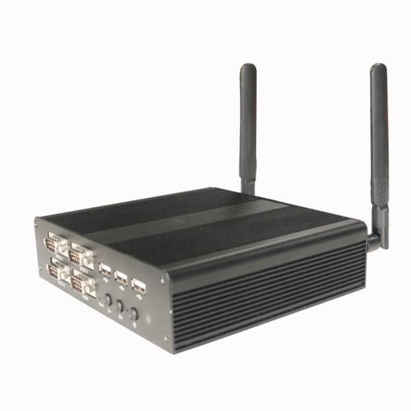 Buy RK3399 Android Fanless industrial mini pc 4COM 5USB daul wifi BT iptv receiver at wholesale prices