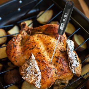 Large LCD Screen Quick Read Digital Thermometer , Cooking Probe Thermometer