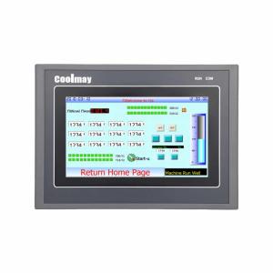Quality 7 Inch Coolmay HMI PLC All In One Controller Relay Output 12DI 12DO for sale