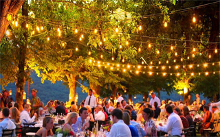 Outdoor Waterproof Edison S14 E27 Bulb LED Lights String Connectable Festoon Garland Wedding Christmas Lamp Decoration Light