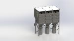 Modular Downflow Filter Cartridge Dust Collector Replacement Torit Dry Filter