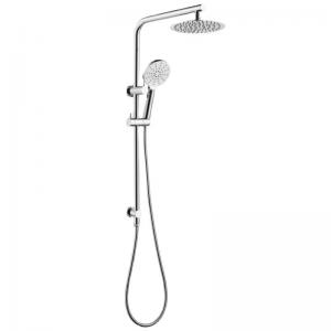 China Wall Hanging Sliver Bathroom Shower Faucet SUS304 Stainless Steel on sale