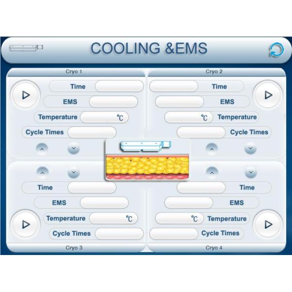 Portable fat freezing machine cryo skin cryo pads slim machine for body slimming