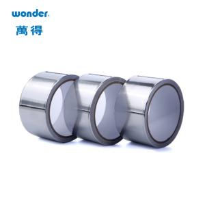China Waterproof Aluminum Foil Adhesive Tape , Aluminum Heat Shield Tape 3 Inch on sale