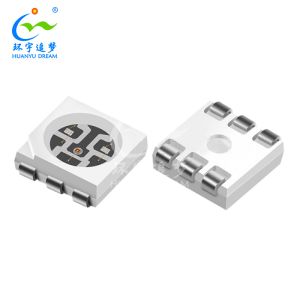 3030 5050 RGB SMD LED Chip 3 In 1 Dimmable LED Chip 0.2W