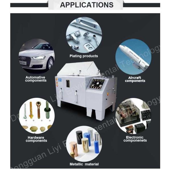 Liyi Composite Salt Spray Test Chamber , PID Touch Screen Salt Spray Test Machine
