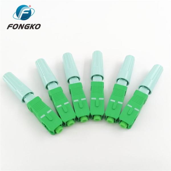 50dB quick assembly Fiber Optic Fast Connector lc fc sc fiber connector