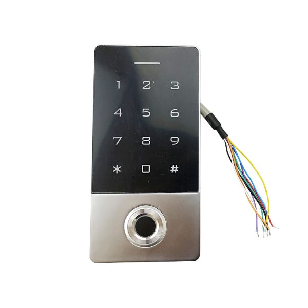 Robust Waterproof RFID Keypad Reader with Biometric Fingerprint Recognition - 24VDC