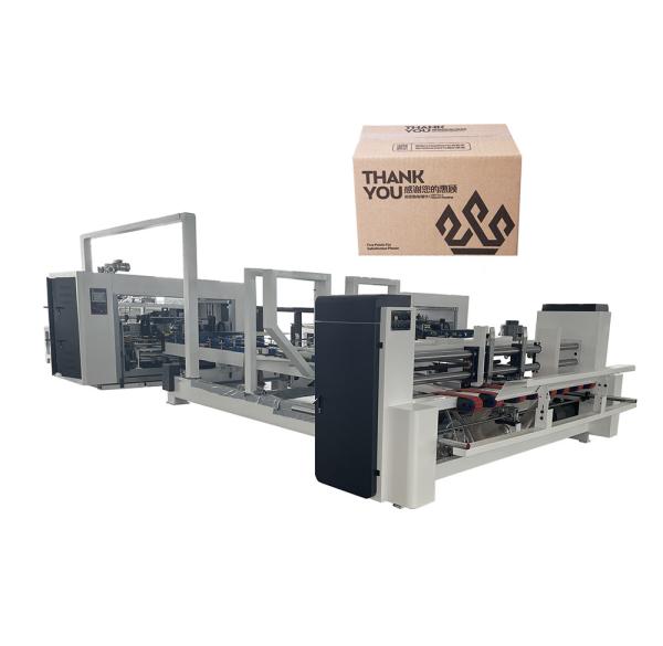 Buy Automatic Folder Gluer Stitcher 200m/Min Max Stitching Speed For Corrugated Box at wholesale prices