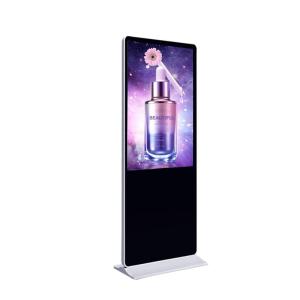 China VETO 32-65 Inch CMS Control Android LCD Floor Standing Advertising player Ultra Thin Touch Screen Digital Signage on sale