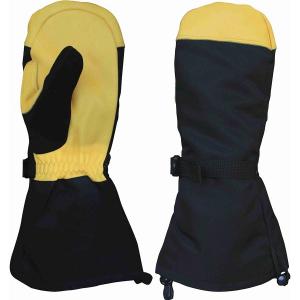 China Deerskin Moisture Barrier Leather Ski Gloves 3M Insulation Inserted on sale