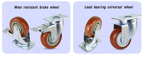 Logistics Stackable Moving Crates Plastic Container Dolly Cart