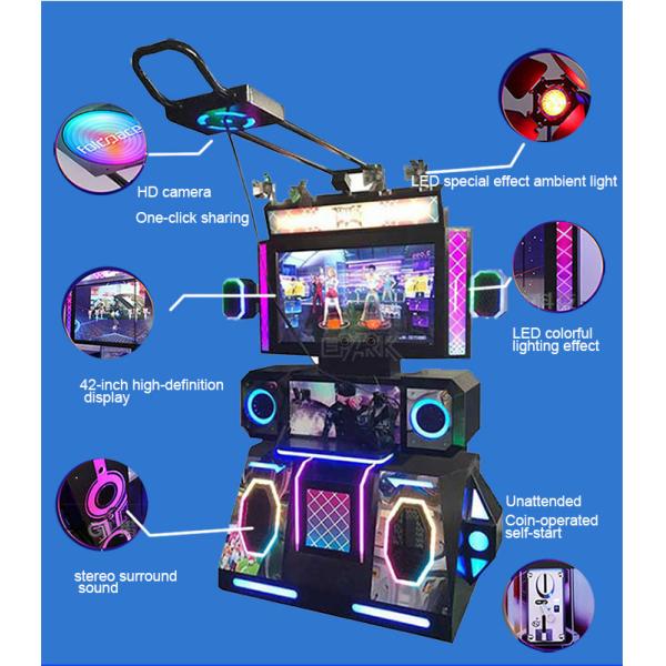 Music Double Players VR Dancing Game Machine Shopping Mall