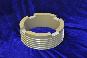 Customized Zirconia Ceramic Parts High Density Low Thermal Conductivity