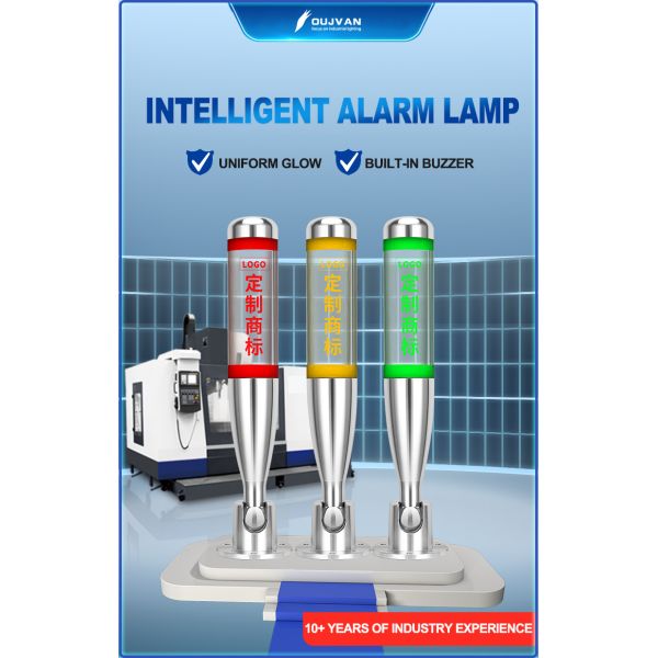 Luminous Flux 400lm Tower Warning Light Heavy Equipment LED Stack Lights With Assurance Aluminum