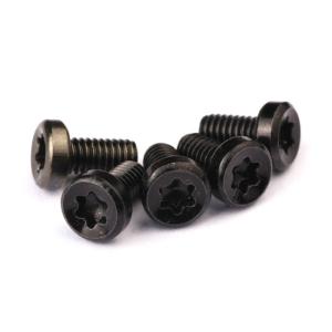 China Customized Metric M1 M2 M2.5 M3 M4 M5 M6 M8 Black Anodic Oxidation Cap Head Socket Machine Torx Titanium Bolt Screws on sale