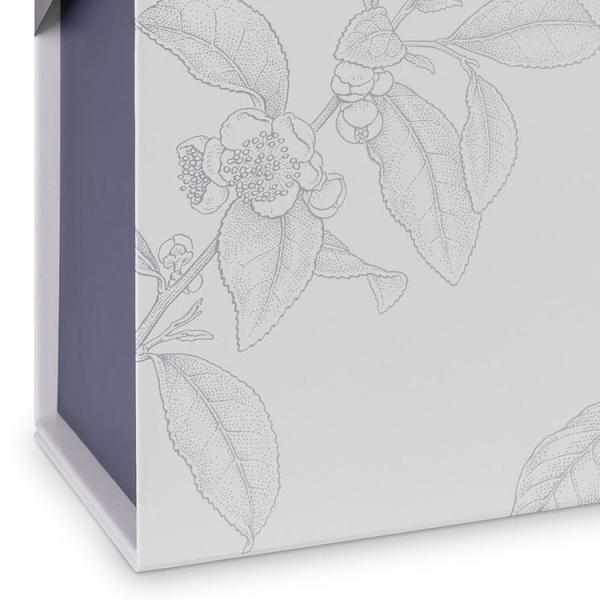 Book Style Magnetic Packaging Box EE Flute 8.25" Wide For Jewelry