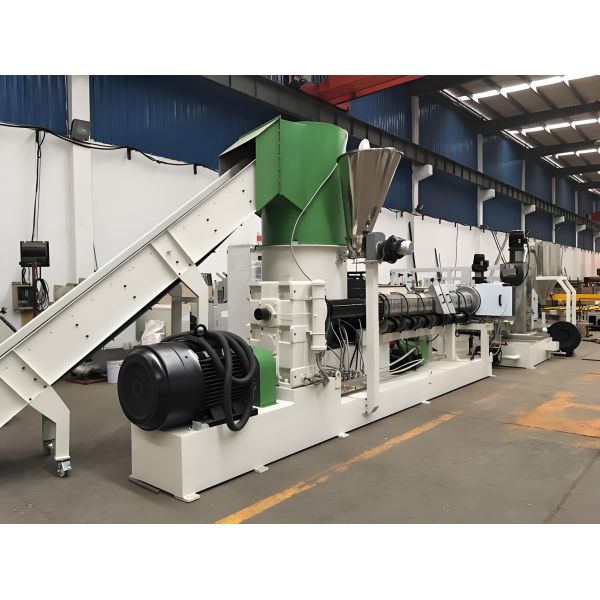 Energy-Saving Single Screw Pelletizing Machine for Plastic Waste Recycling Processing