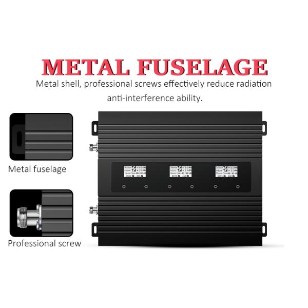 Powerful 80dB Tri Band Mobile Signal Booster Amplifier 800MHz 900MHz 2600MHz