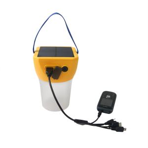 Quality Portable Solar Led Flash Emergency Rechargeable Lantern With Torch Light for sale