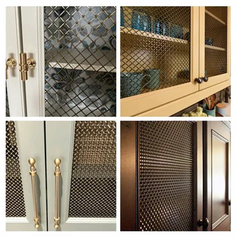 Customizable Architecture Decorative Metal Grilles For Cabinet