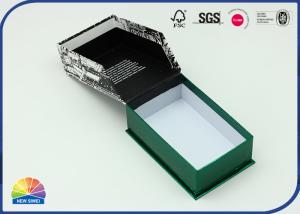 Quality Reusable Present Package Box Custom Printed Hinged Lid Paper Box for sale