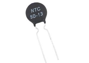 China Through Hole NTC 5D-13 MF72 NTC Thermistor Thermal Resistor In Rush Current Limiter 5 Ohms 13mm 5D13 ICL Pitch 7.5mm on sale