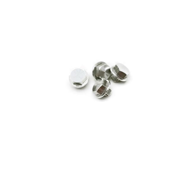 CD Pattern Decorative Nails Aluminum Wheel Decorative Nails Electrophoresis Black Hexagonal Straight Pattern Rivets black CNC Lathe Machining Parts hex nut BS Standard Decorative 7x14mm