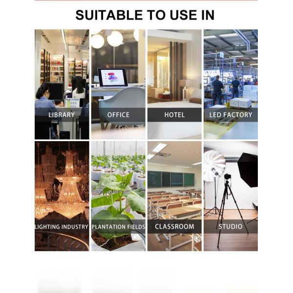10000FC Digital Lux Meter , LCD Bargraph Lux Meter Light Meter
