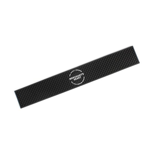 Black Anti Slip Beer Soft PVC Bar Mat Pantone Color No Odor Non Fading