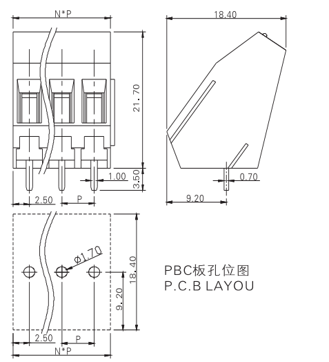 Alinta CT Series Rising Clamp Terminal Block Pitch 5.0mm Easy Secure Connection