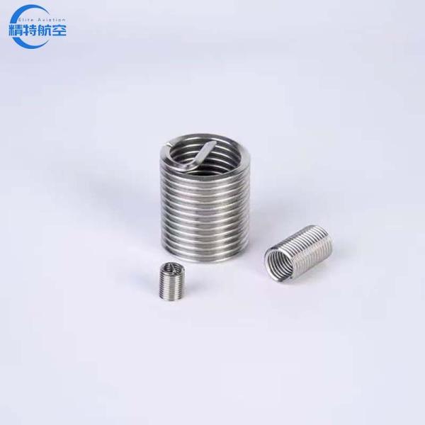 Nickel Plated Thread Reinforcement Screw Lock Thread Insert for Wood Non-Customized and Long-Lasting