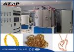 Necklace Jewellery Sputter Coating Machine , High Precision Gold Plating Machine