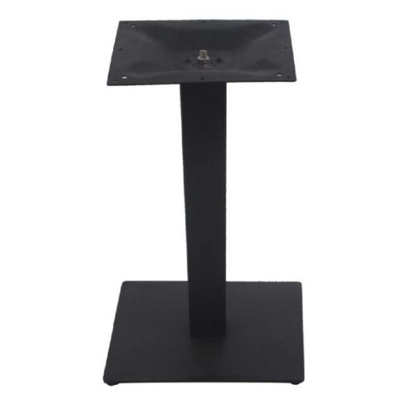 Cast Iron Table leg Sqaure Base Restaurant Table Base Black Wrinkle Powder Coated