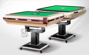 China 90 * 90cm Casino Cheating Devices Automatic Mahjong Table With Cheating Program on sale