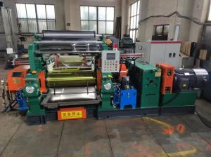 Quality PLC Smooth Rollers rubber mixing mill machine Automated Control System for sale