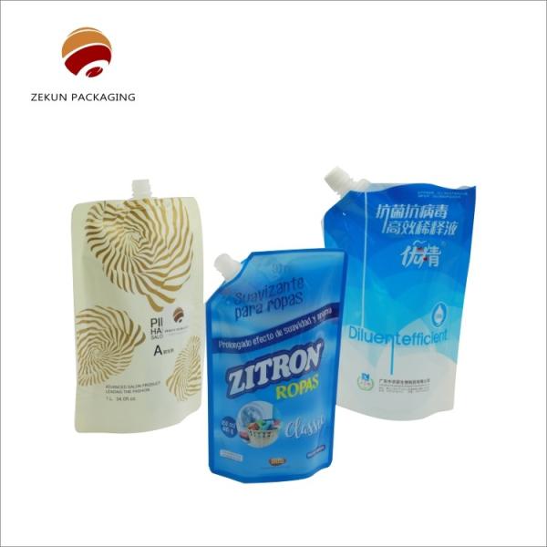 Buy Customizable Capacity Juice Doypack with Gravure Printing Surface Handling at wholesale prices