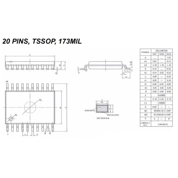 JY213L SSOP-20 Half Bridge Drive 90V 3 Phase Gate Driver With Three Independent High And Low Side