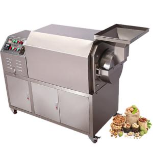 China Coffee Roaster Tostador De Cafe Coffee Roasting Machine Gas Heating 600G Automatic Commercial Coffee Bean Roaster Machine on sale