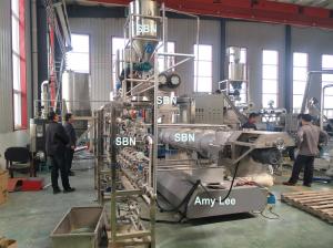 Quality 2-3t/H Pet Food Processing Line Extruder Machine Saibainuo Dry For Dog / Cat / Fish for sale