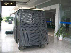 Quality Practical Electric Car Golf Cart , Fully Enclosed Golf Carts Two Seater To Pick Up for sale