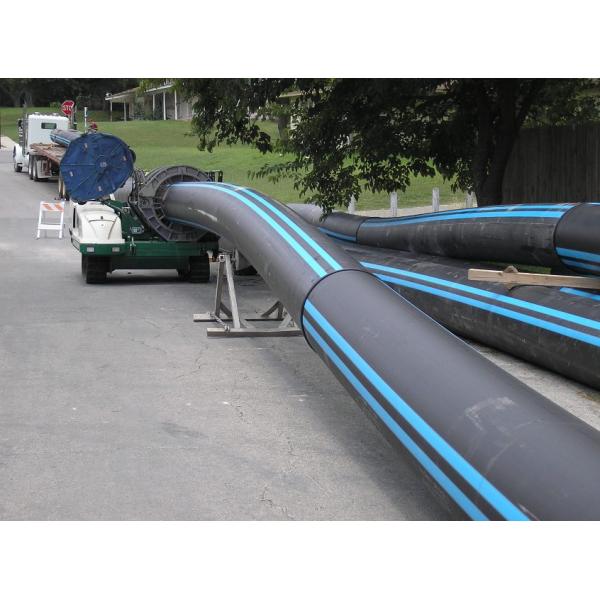Black Water Supply PE100 High Density Polyethylene HDPE Pipe