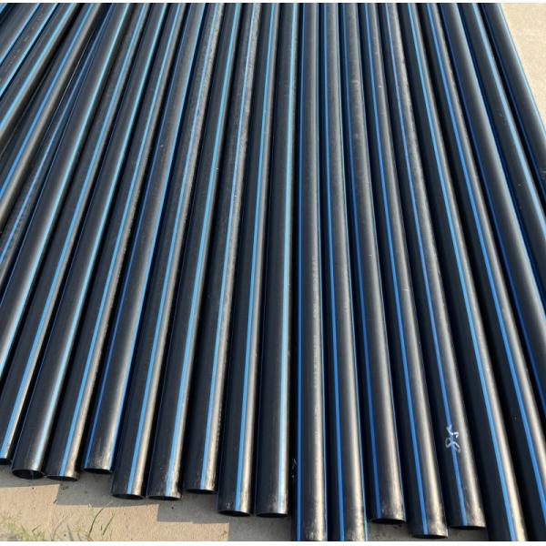 DN500 HDPE Pipeline With White And Blue Stripes For Dredging