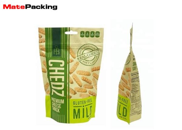 Buy FDA Certificated Round Bottom Stand Up Barrier Pouches With Zipper Custom Logo at wholesale prices