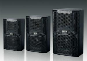 China Portable Concert Sound System Full Range Stage Monitor Speaker With Black Paint on sale
